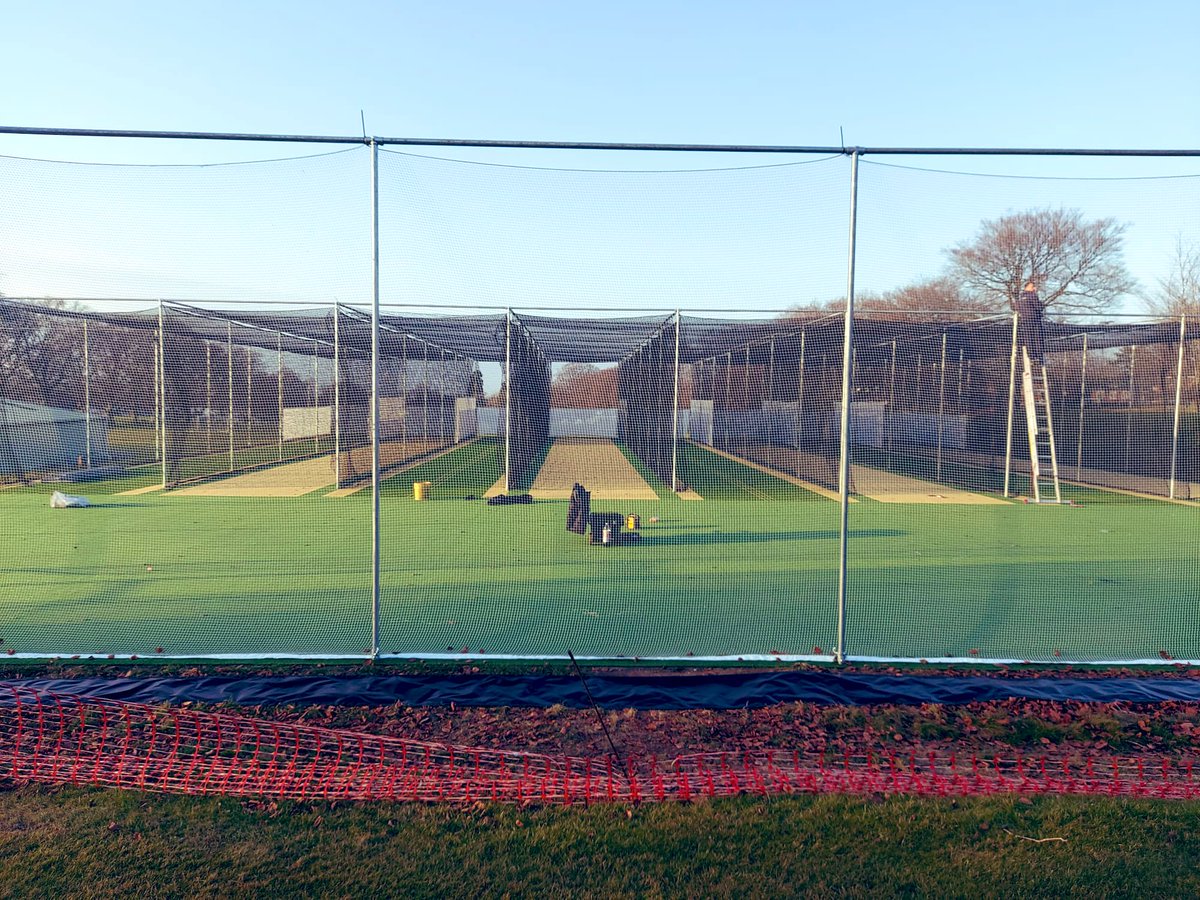 EpsomC_Sport's tweet photo. A new chapter has started and we have lots to look forward to. It was great having the pupils back on the pitches this afternoon. The new @EpsomC_Cricket 8 lane cricket system has finally been finished and the ☀️ was shining. https://t.co/7PmlV5m6vW