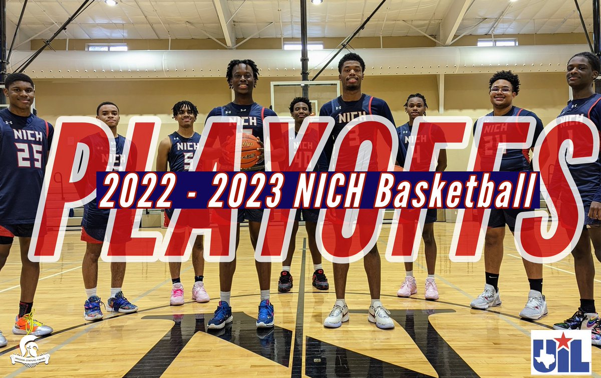 NICHBasketball's tweet photo. Playoff time!
📍- Prosper High School - 301 Eagle Dr. Prosper TX
🕜 - 6:30 Tip Off
Opponent - @PonderHoops 
#DTC #DisciplineWins #CharacterMatters @uiltexas @TXHSBB @BallySportsTXHS @PrepHoopsTX https://t.co/kdndVDd8F3