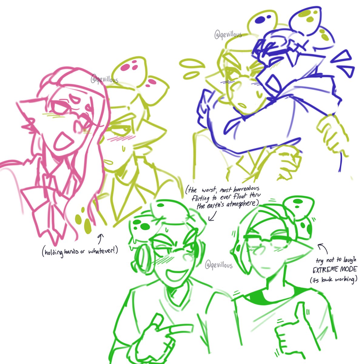 qevillous's tweet photo. ship reqs from last post 🤯
im still in a car so thats fun. car drawing is so ! interesting!
#coroika #コロイカ #goggles #rider #metry #gloves #halfrims #fanart https://t.co/yzDHSgAJVU