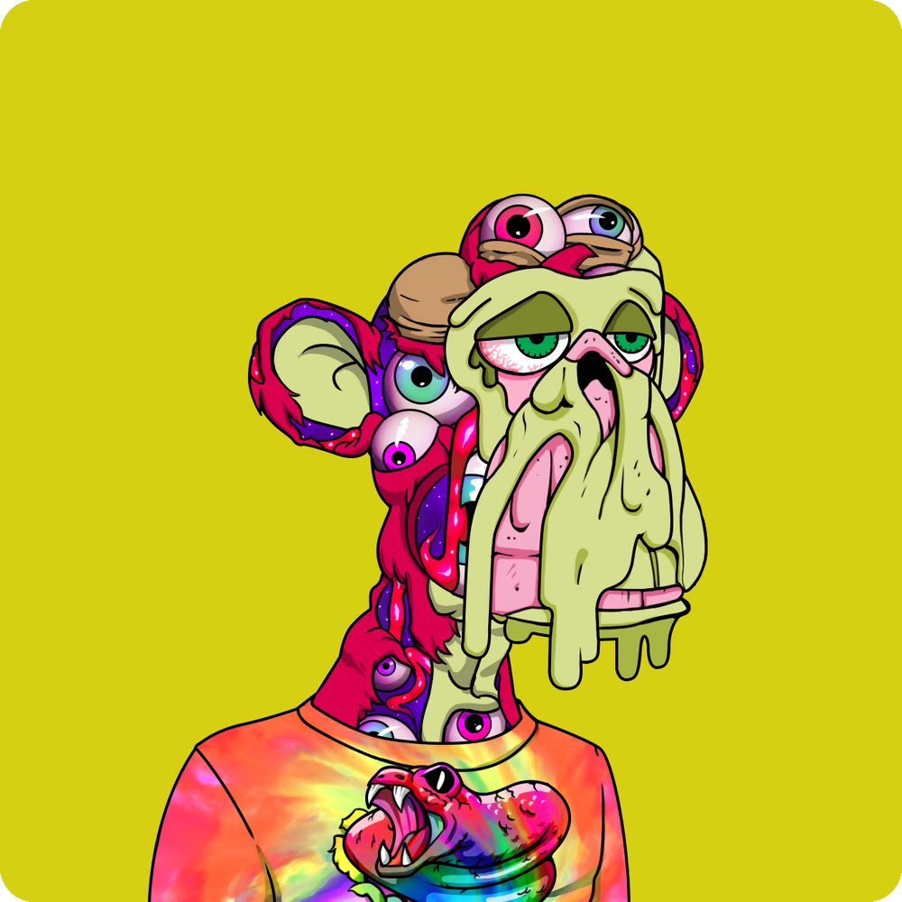 gm and happy mutant monday. got my first DMT mutant last night, so it’s only right for a #NewProfilePic Bullish af on all things Yuga. Do #apefollowape still work?