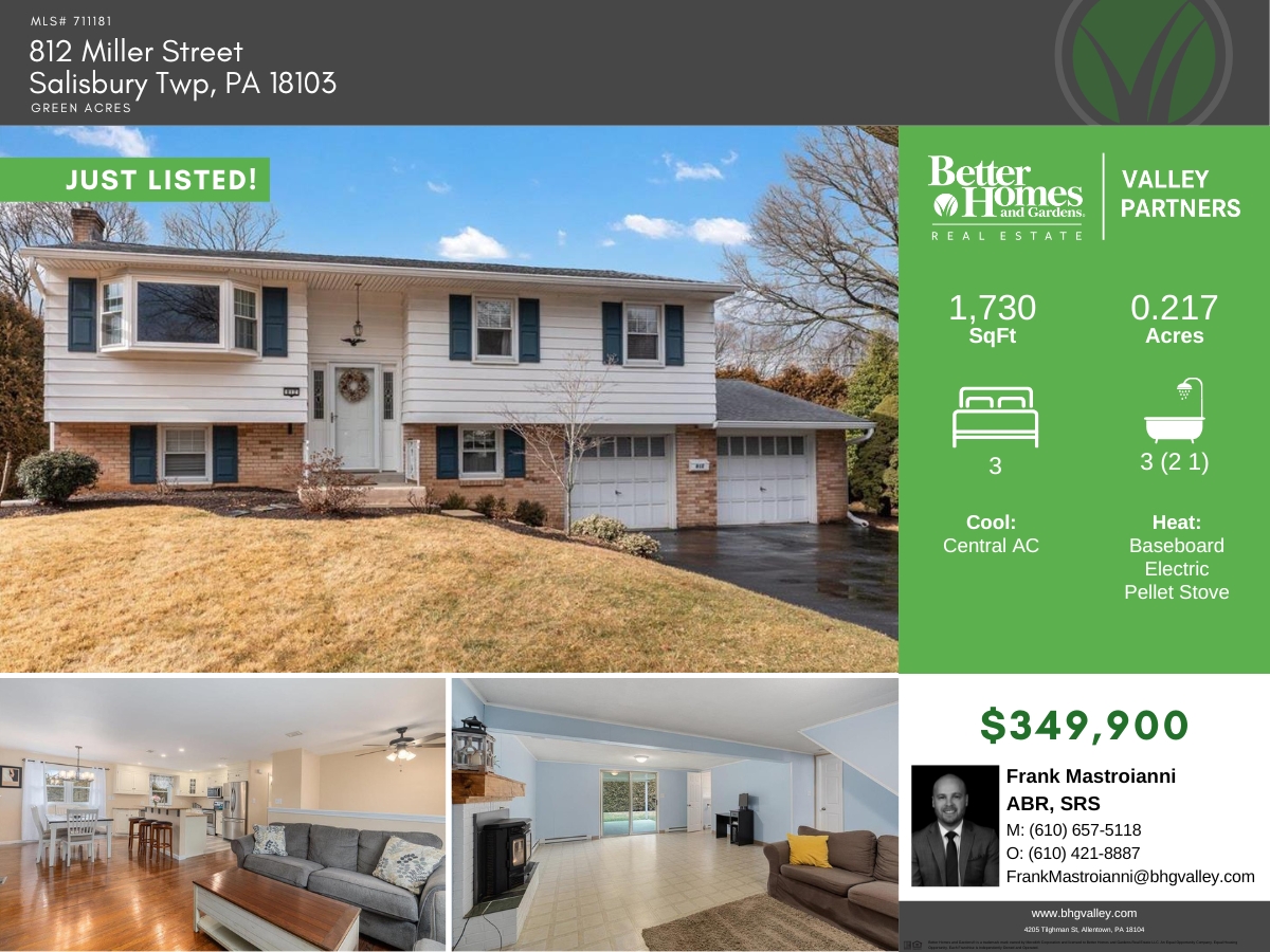 BHGVP's tweet photo. #JustListed!
-
812 Miller St
#SalisburyTwp, PA 18103
https://t.co/BDZQt0gEak
-
Delaware Dr C282 &amp; 281
#PennForestTwp, PA 18229
https://t.co/ZlGiHOui8G
-
#ForSale #AllentownPA #LehighCounty #JimThorpePA #CarbonCounty #RealEstate #LehighValley #ValleyPartners @FrankMRealtor https://t.co/G2PVGZiU0g
