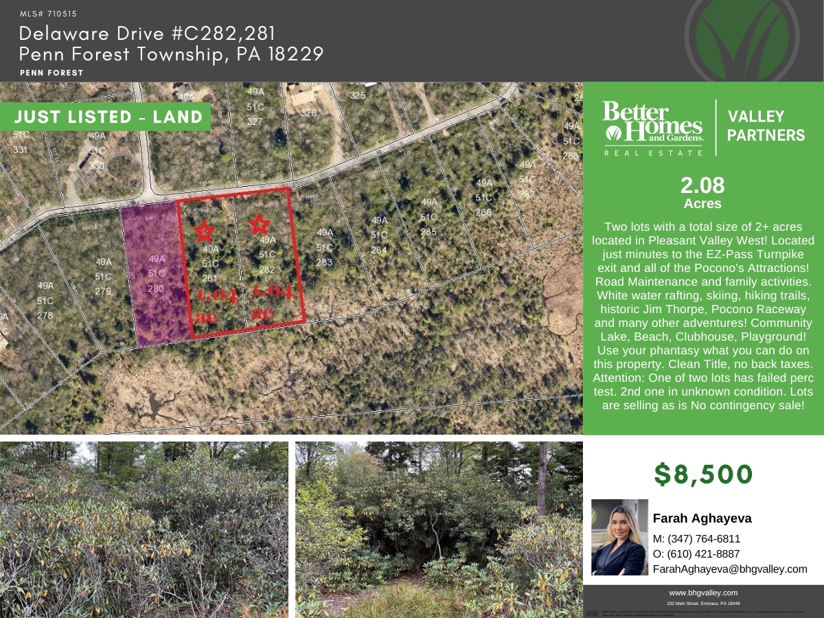 BHGVP's tweet photo. #JustListed!
-
812 Miller St
#SalisburyTwp, PA 18103
https://t.co/BDZQt0gEak
-
Delaware Dr C282 &amp; 281
#PennForestTwp, PA 18229
https://t.co/ZlGiHOui8G
-
#ForSale #AllentownPA #LehighCounty #JimThorpePA #CarbonCounty #RealEstate #LehighValley #ValleyPartners @FrankMRealtor https://t.co/G2PVGZiU0g