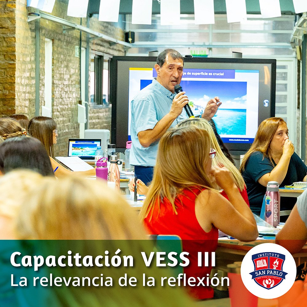 Edu1stVESS's tweet image. Iniciamos VESS III con el Instituto San Pablo Wilde. 🥳

Sus docentes y directivos hicieron parte de una nueva etapa en la formación de su Cultura de Pensamiento VESS. #modeloVESS #Edu1st #InstitutoSanPablo