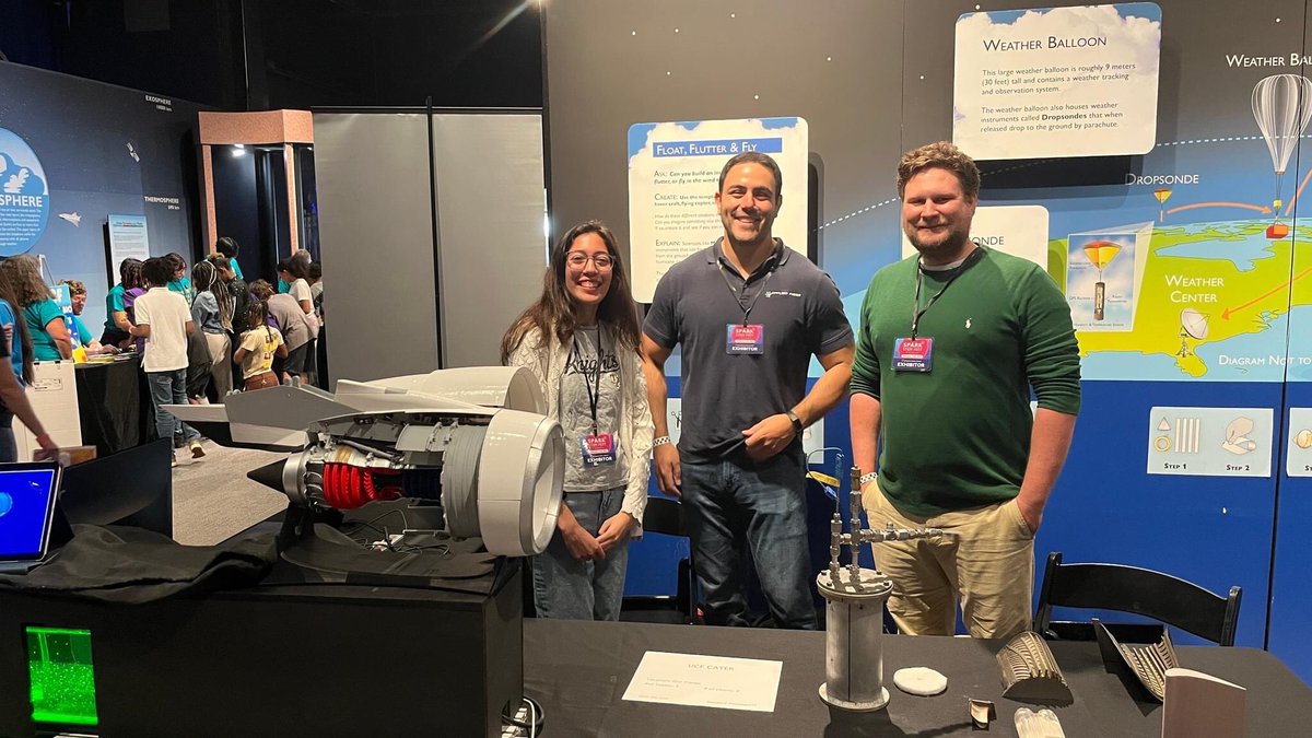 UCFCATER's tweet photo. Check out these photos from UCF’s STEM Fest at the Orlando Science Center! We had a blast and so did the visitors! Thanks for hosting us! https://t.co/VhxgvzrL3t