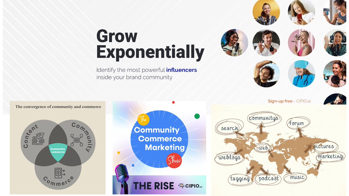KirkDBorne's tweet image. What is Community Commerce?
blog.cipio.ai/community-comm… by @cipioai 
————
#DigitalMarketing #BehaviorAnalytics #B2B2C #CX #Loyalty #CustomerJourney #BigData #DataScience #AI #ML #Martech #Adtech #CMO #InfluencerMarketing #ContentMarketing #ContextMatters #SocialMedia #SocialMarketing