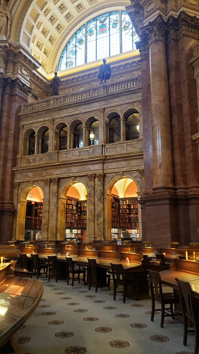 angfalkenberg's tweet image. Visiting the Main Reading Room @librarycongress was such a treat! #libraryofcongress #schoollibrarianonbreak