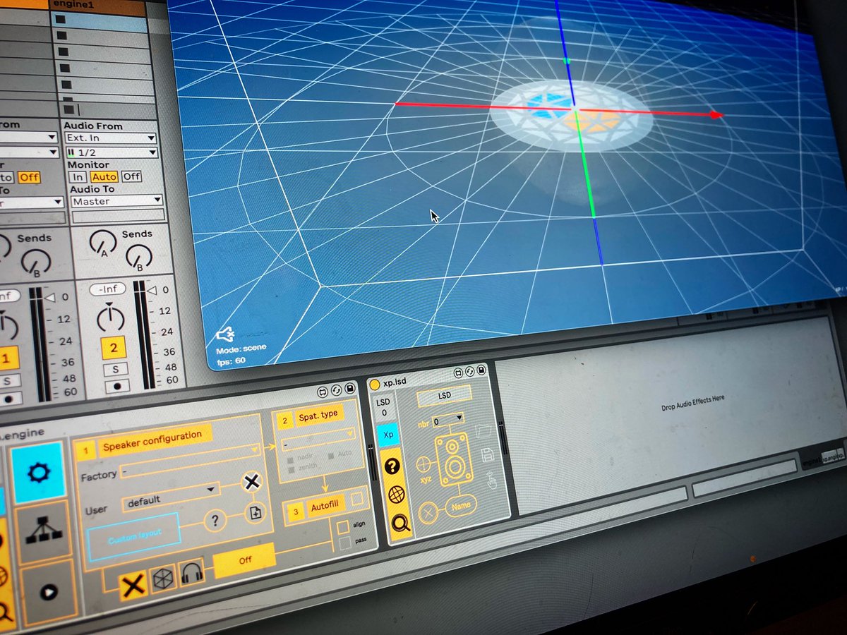 fractionisnoise's tweet photo. Coming tomorrow xp update 1.14

 #ableton #xp4l #spatialaudio #ircamspat https://t.co/u5doLRETIf