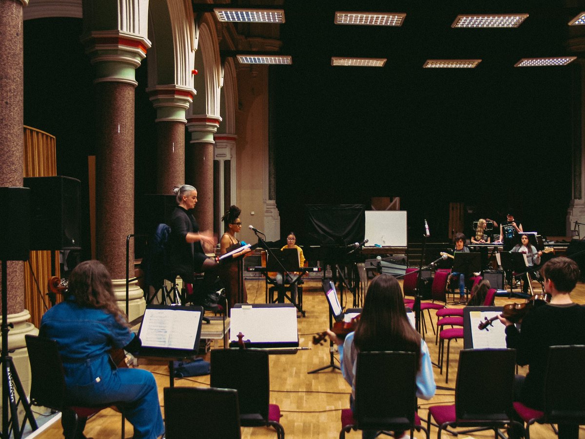 ni_maxine's tweet photo. Huge thanks to @NgunanAdamu for having me on #BBCUpfront tonight on @bbcmerseyside, talking about my influences, music as protest and LIMF Orchestrated, which is happening this Sunday at @liverpoolphil! Listen back from 1 hour and 36 minutes in here: https://t.co/CI3DJEKjrh https://t.co/Qso63LD1iX