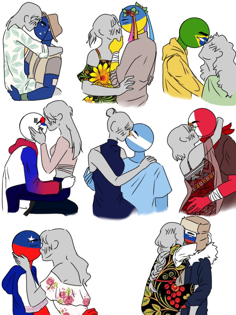 MadagascarCH's tweet photo. Happy Valentine's Day (with late) 
Part 2 
#CountryHumans #countryhuamansaustralia #countryhumanaukraine #countryhumansBrasil #countryhumanssouthkorea #countryhumansargentina #countryhumansmexico #countryhumanschile #CountryhumansPrussia https://t.co/e77chJ42WA