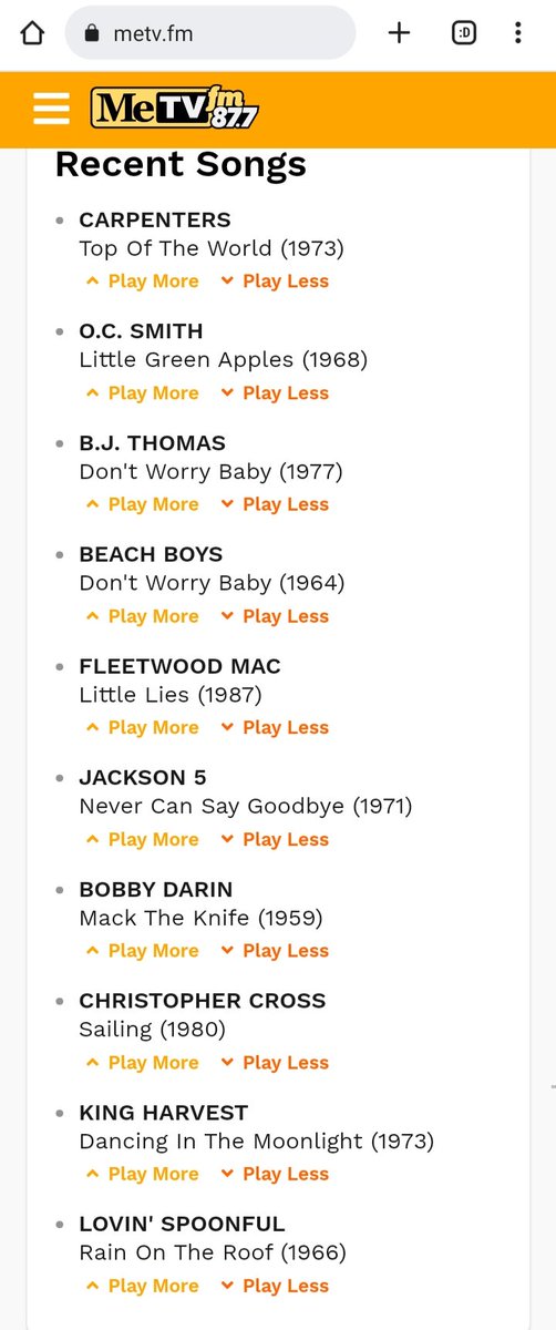 VenusInMomJeans's tweet photo. #BackToBackSnack (1 song done by 2 different artists) on 87.7FM @MeTVFM radio 3pm daily. Listen Live: https://t.co/fBT7nll9Ay on Audacy app. #DontWorryBaby sung by the #BeachBoys (1964) and sung by #BJThomas🕊️(1977). I love BJ singing this song. He'll always have a place in my ♥️ https://t.co/3ZLjrhLYUc