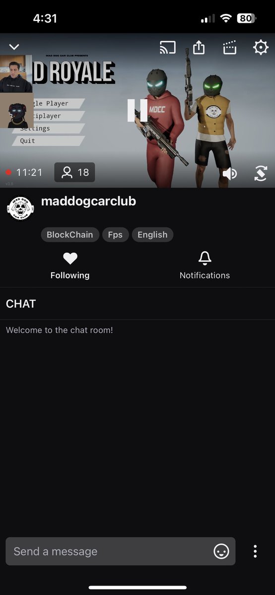 Motors__'s tweet photo. @MadDogCarClub new #MDROYALE is looking pretty good!
#ADA #gaming #Cardano #CNFT https://t.co/wq9ocyIwTY