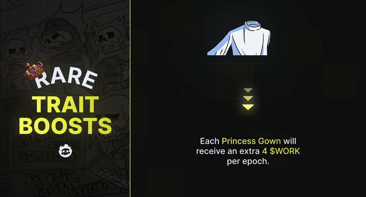 There are only 12 Princess Gowns in the collection! 👸 

[like and retweet for a chance to win a TWD NFT]