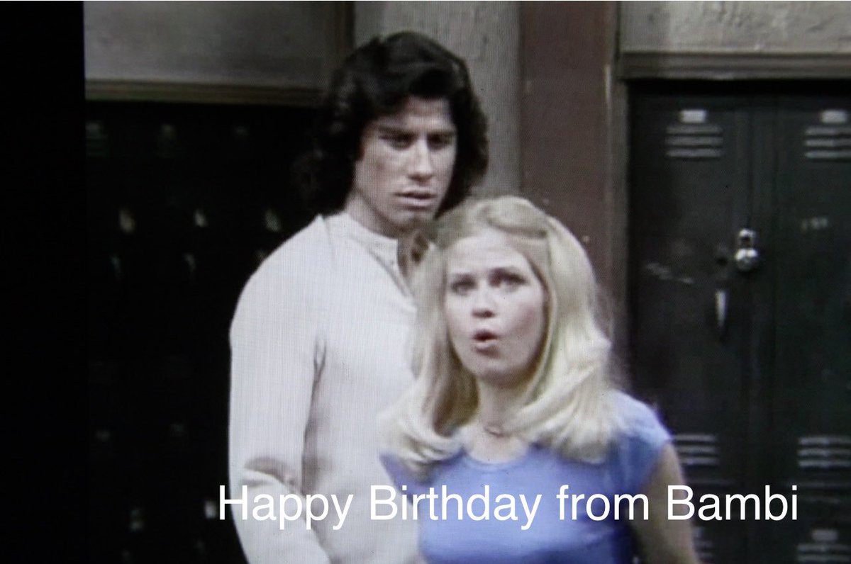 SusanLanier_'s tweet image. Happy Birthday, #JohnTravolta From @SusanLanier_ #Bambi #WelcomeBackKotter #Hollywood #TV #film