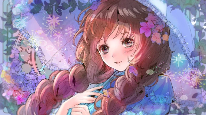 #初投稿の絵と今の絵を比べる厳密には初投稿ではないのですが、ツイッターを始めたごく初期の頃の絵と最近の絵で同じ構図、テーマの作品を並べました2020← →2022 