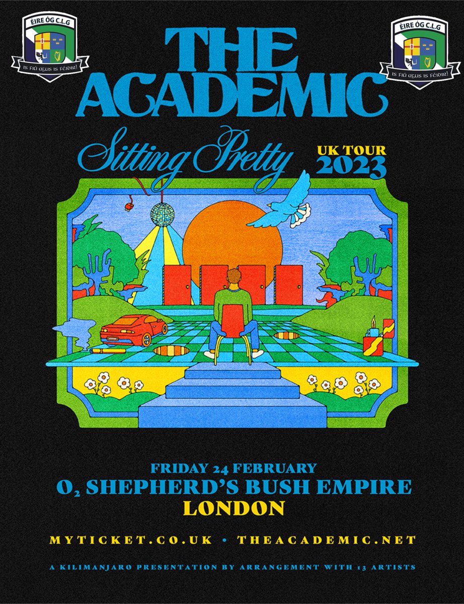 The club have two tickets to go and see @TheAcademic at the Shepherd’s Bush Empire on Friday night. To be in with a chance of seeing the band who currently top the Irish album charts with their latest release ‘Sitting Pretty’ simply like and retweet this post.