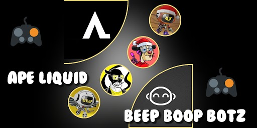 NrthWestBound's tweet image. How about some Powerman 5000 on a Monday?
🎶This is what it looks like, when worlds collide🎶 

Black and Yellow✅
Santa Hat Gang  ✅
Gamerz ✅
@BeepBoopBotz - @ApeLiquidio ✅

#CSM3 #JourneyON #BeepBoop
