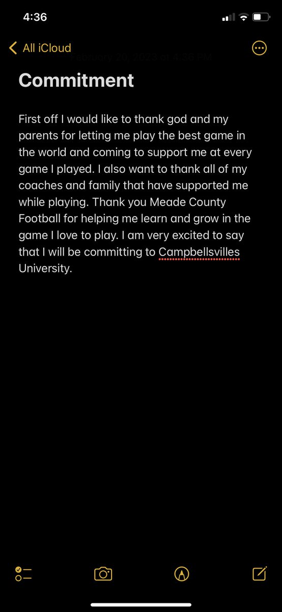 100% committed 🐅 <a href="/CoachAtwood23/">Matt Atwood</a> <a href="/MeadeFB/">Meade Football</a>