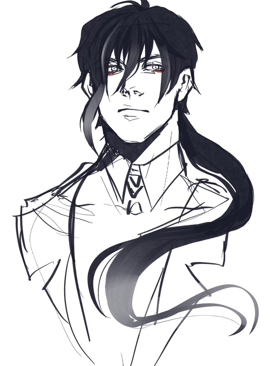 Senkyel_'s tweet photo. 20 min Zhongli sketch✨ #Genshin_Impact #GenshinImapct #Genshinfanart #fanart #zhongli #art #artist https://t.co/5oY39gRKzt