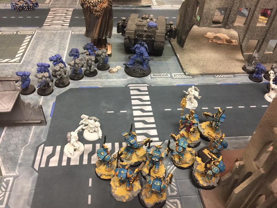 Thor_Odinson's tweet photo. Feeling nostalgic for my old Firstborn. Honestly, if @Warhammer were to put out new MK VII models in the same scale as the MK VI models for Horus Heresy I’d jump on them in a heartbeat.
#WarhammerCommunity #Warhammer40000 #Warhammer40k #Ultramarines #BestChapter #BestPrimarch https://t.co/W7iJpETXR6