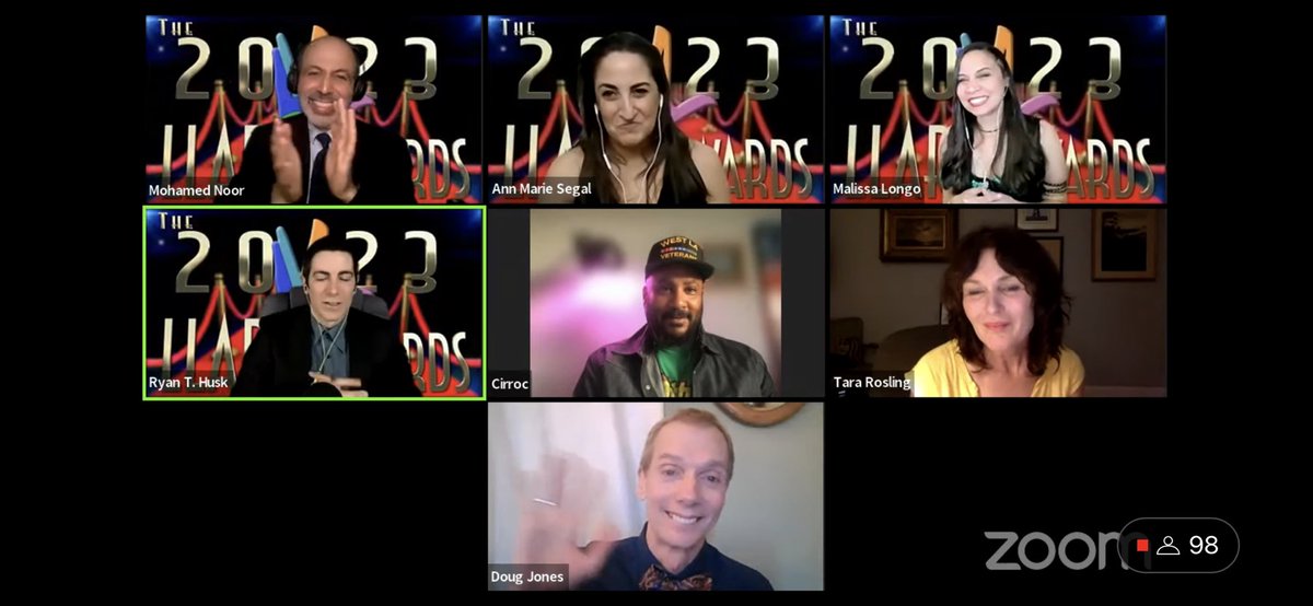 1TrekFan's tweet photo. So many many surprise #StarTrek guests, to present or pick up an award at the 2023 LLAPy awards on Sunday @VirtualTrekCon #VTC4. Like @brucehorak @actordougjones Tara Rosling @RachaelAncheril @TheREALRavenD ! Wow! https://t.co/MvoZctJ9gN