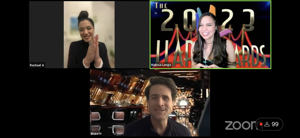 1TrekFan's tweet photo. So many many surprise #StarTrek guests, to present or pick up an award at the 2023 LLAPy awards on Sunday @VirtualTrekCon #VTC4. Like @brucehorak @actordougjones Tara Rosling @RachaelAncheril @TheREALRavenD ! Wow! https://t.co/MvoZctJ9gN