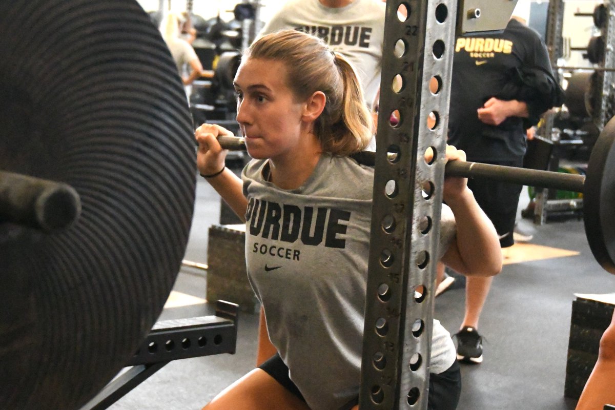 Some big performances on the field and in the weight room last week!

⚽️ Player of the Week - 𝙆𝙖𝙮𝙡𝙖 𝘽𝙪𝙙𝙞𝙨𝙝
💪 Boiler Strong Athlete of the Week - 𝘼𝙗𝙞𝙜𝙖𝙞𝙡 𝙍𝙤𝙮

#BoilerUp 🚂