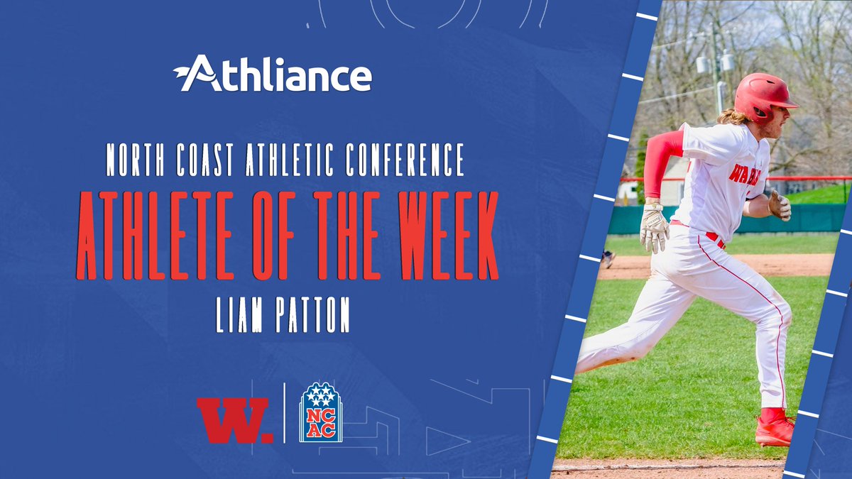 NCAC Baseball Player of the Week 

Liam Patton <a href="/wabashathletics/">Wabash Athletics</a>