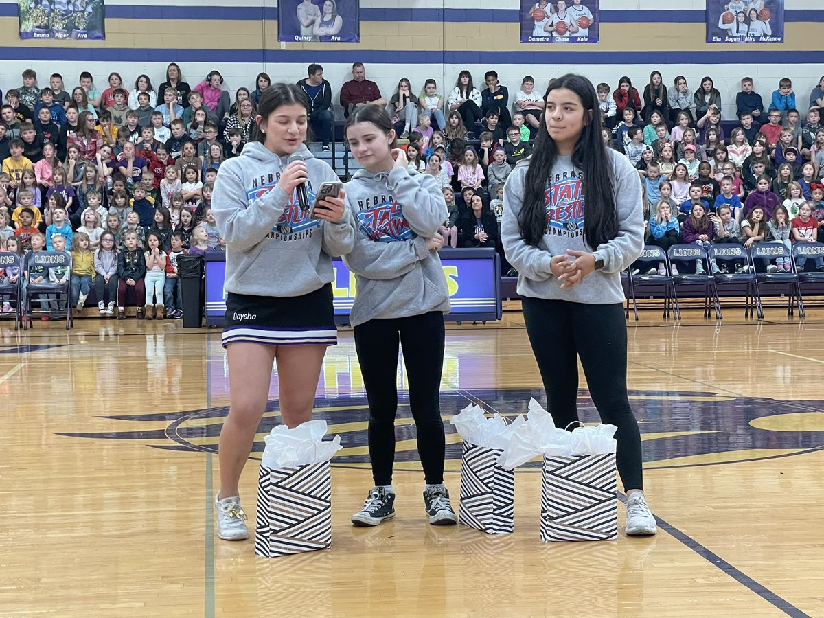 What a week to be a #LouisvilleLions State Champs in both Cheer and Dance and a 3rd place finisher at state wrestling to boot! Way to go Ladies! We are proud of you.