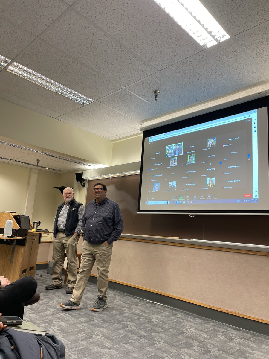 Malena Bartaburu (@m_bartaburu) on Twitter photo Two of the best Ag researchers in one room, huge inspiration for all of us! <a href="/PurdueAg/">Purdue Agriculture</a> Two of the best Ag researchers in one room, huge inspiration for all of us! <a href="/PurdueAg/">Purdue Agriculture</a>