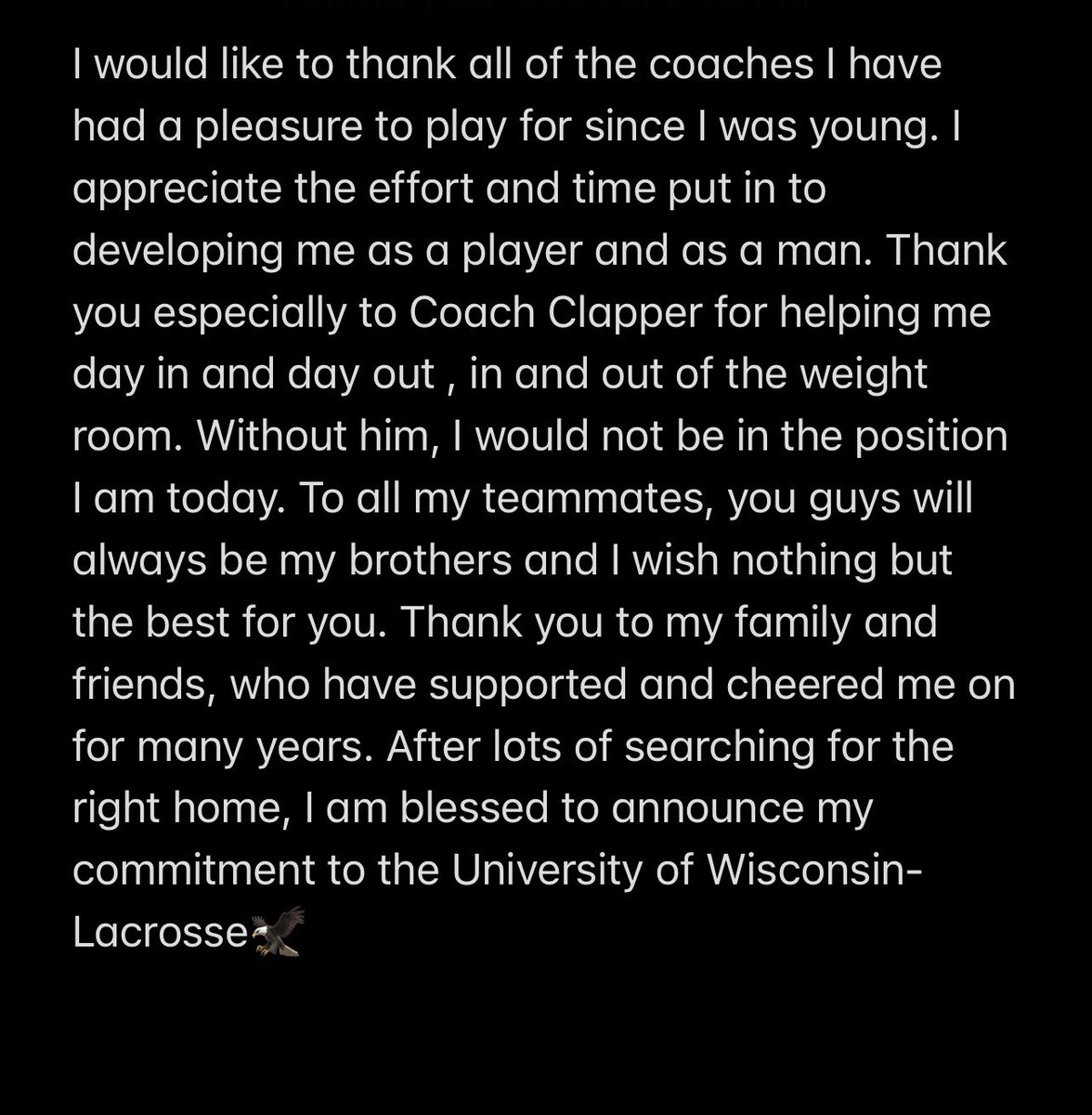 Ready to work! <a href="/CoachCollicott/">Mitch Collicott</a> <a href="/CoachMZweifel/">Michael Zweifel</a> <a href="/UWLCoachJanus/">Matt Janus</a> 🦅