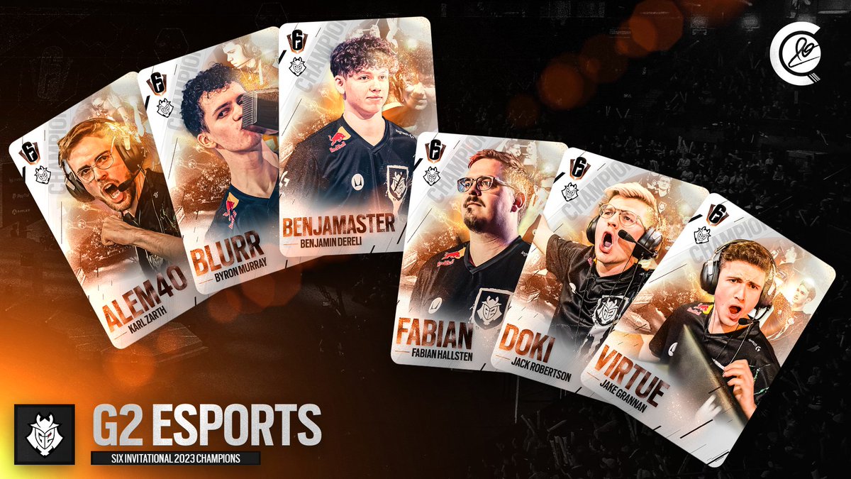 Candor (@candorr6) on Twitter photo Your Six Invitational 2023 Champions,
🏆 G2 ESPORTS🏆
<a href="/R6esports/">Rainbow Six Esports</a> // <a href="/Rainbow6Game/">Rainbow Six Siege X</a>
#SixInvitational Your Six Invitational 2023 Champions,
🏆 G2 ESPORTS🏆
<a href="/R6esports/">Rainbow Six Esports</a> // <a href="/Rainbow6Game/">Rainbow Six Siege X</a>
#SixInvitational