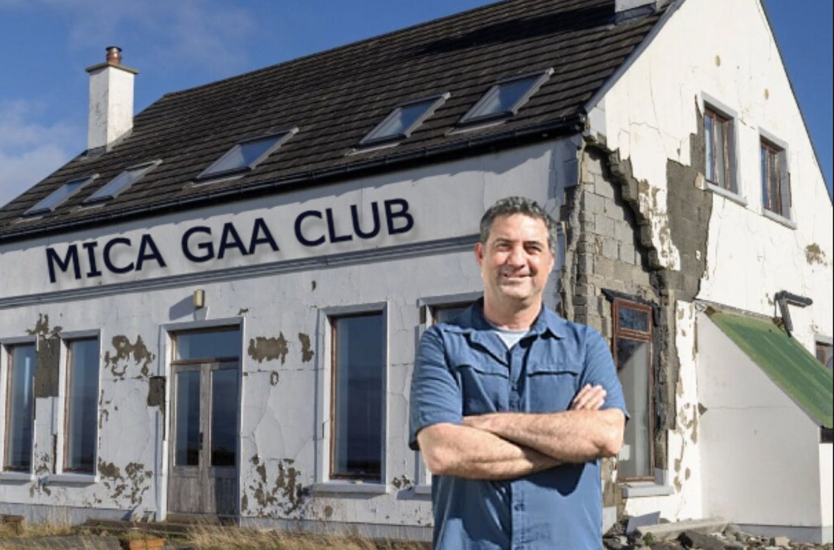 DrHaroldNews's tweet photo. Donegal mica home owner registers house as GAA club in bid to have AIB write-off mortgage. https://t.co/3C7mHjb6vd