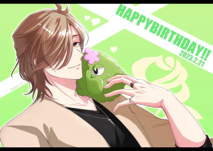 #オリバー研究室で誕生会2023 #絵バンス お誕生日おめでとうございます!!  教授にとって素敵な一年になりますように!! 