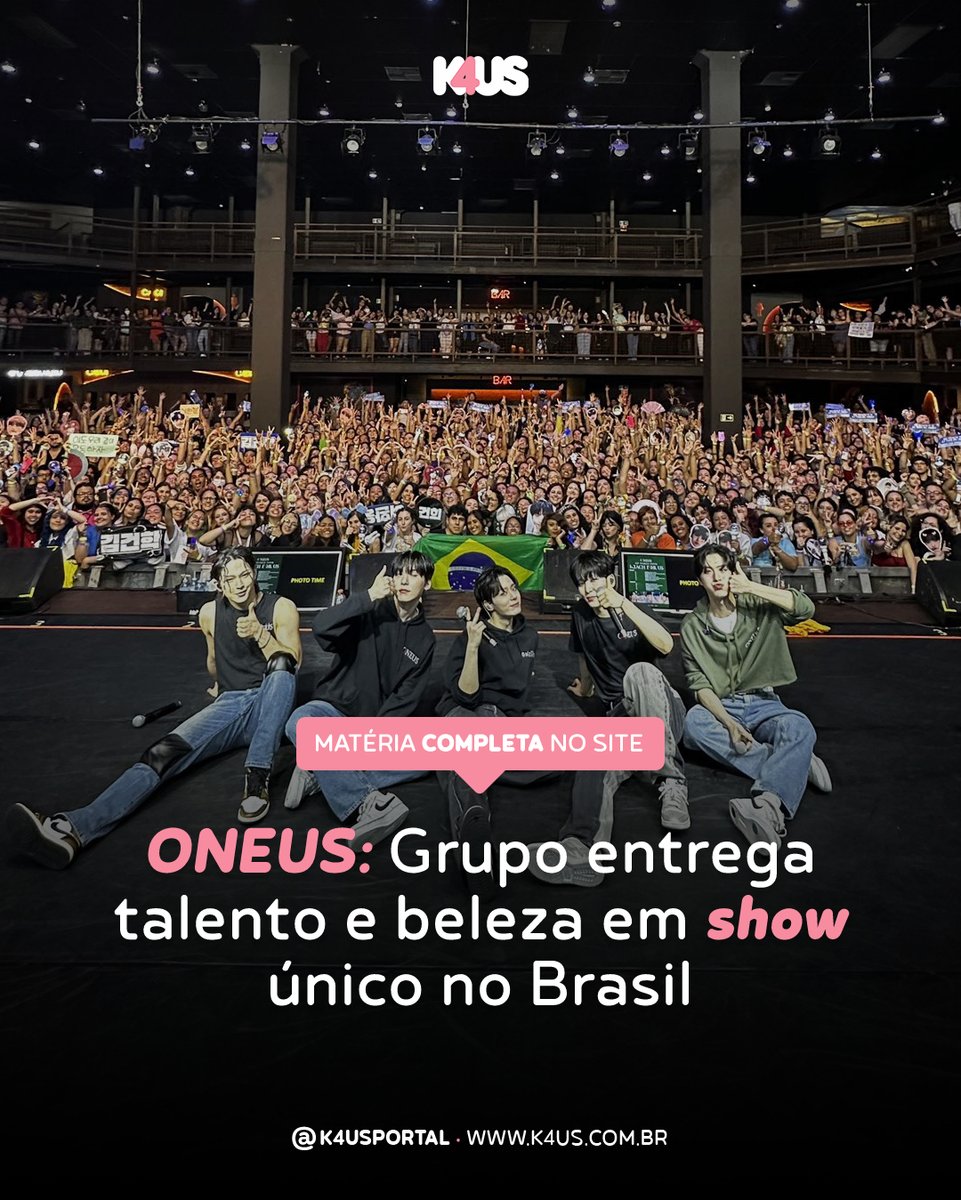 k4usportal's tweet photo. E a saudade, To Moon? 🥺 O #ONEUS entregou uma verdadeira obra de arte em um show único no Brasil, última parada da sua turnê "Reach For Us".

A K4US esteve presente nessa noite muito esperada e acompanhou tudo de pertinho. Vem conferir!

👉 https://t.co/pF4IJ3sMJH https://t.co/x8sn6Eol9p