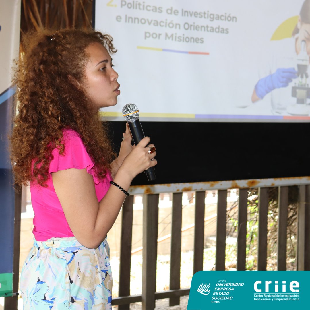 CriieUraba's tweet photo. Con la presencia de la Dr. Yesenia Olaya Requene, viceministra de Talento y Apropiación Social, se llevó a cabo la plenaria #52 del #CUEESUrabá

Su intervención apuntó a las proyecciones, los retos y oportunidades de la Apropiación del Conocimiento en Colombia y la región Urabá. https://t.co/KwAR3kvd3I