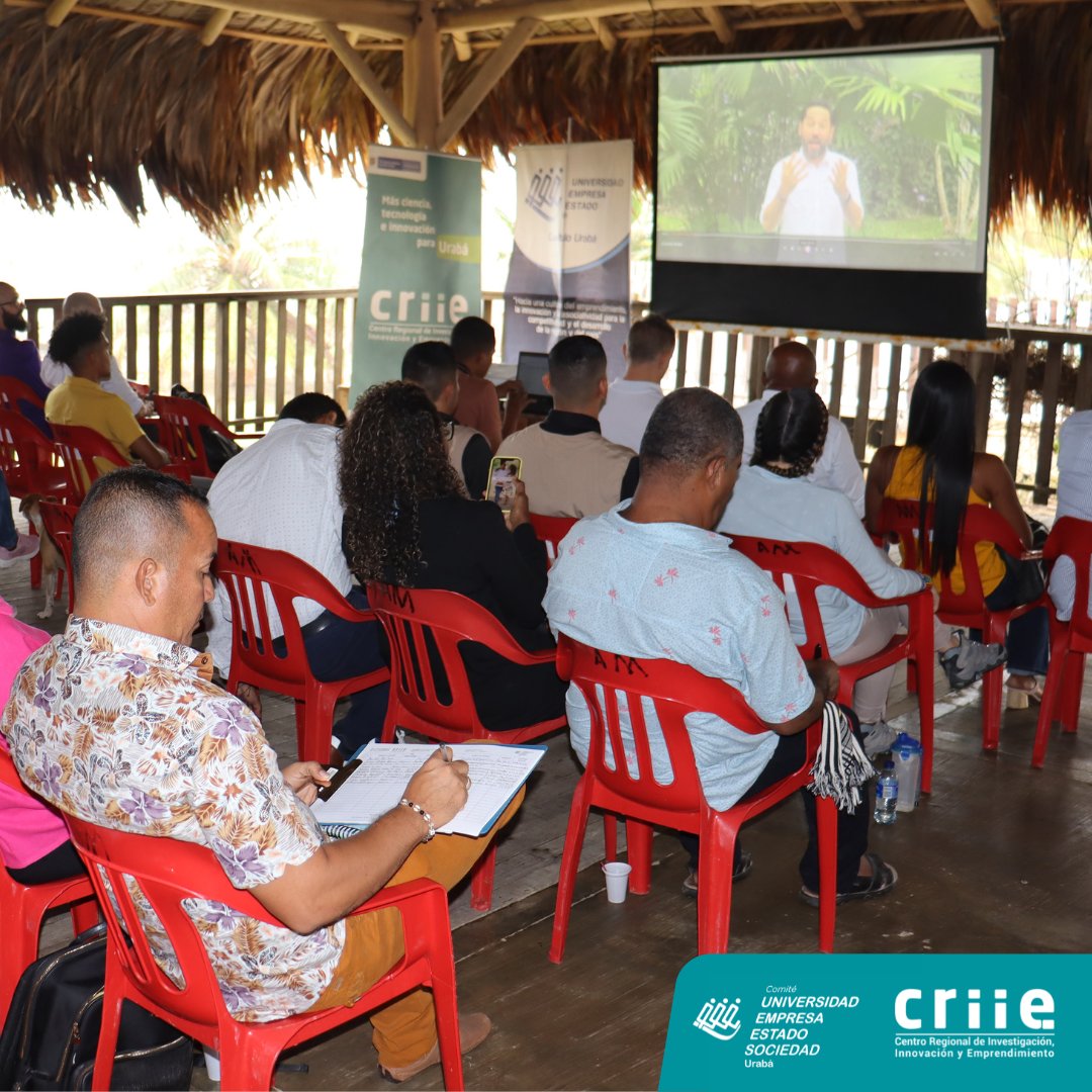 CriieUraba's tweet photo. Con la presencia de la Dr. Yesenia Olaya Requene, viceministra de Talento y Apropiación Social, se llevó a cabo la plenaria #52 del #CUEESUrabá

Su intervención apuntó a las proyecciones, los retos y oportunidades de la Apropiación del Conocimiento en Colombia y la región Urabá. https://t.co/KwAR3kvd3I