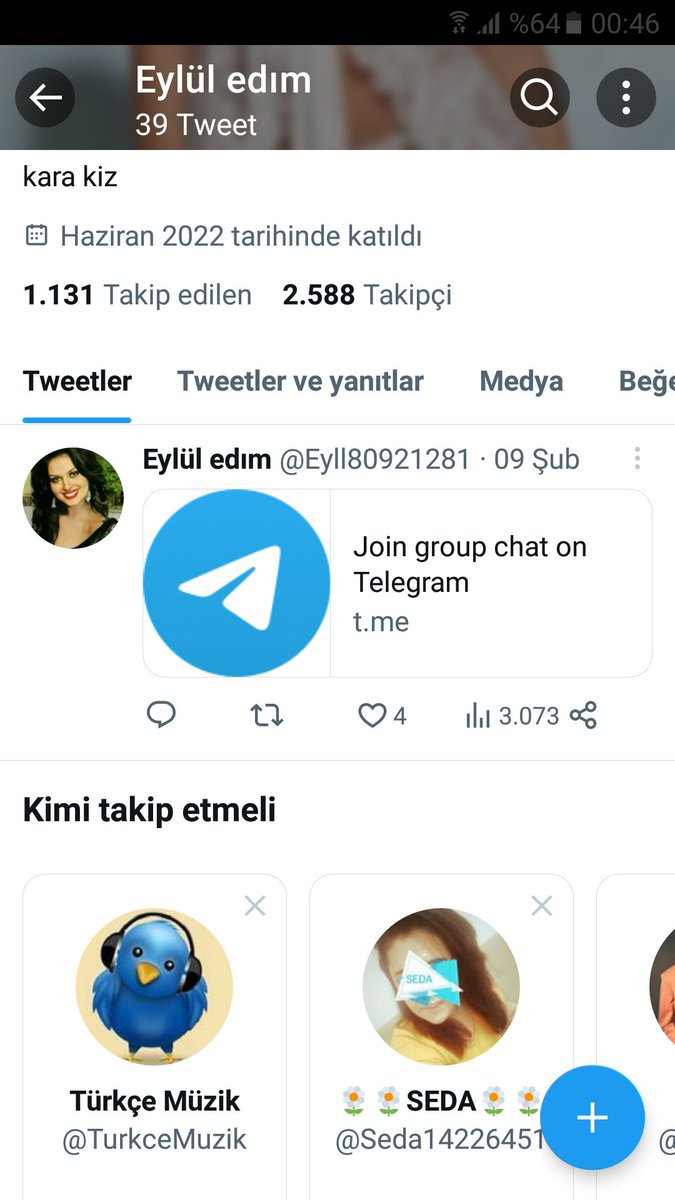 Eyll80921281's tweet photo. @karadagli52522 Telegramdan tiklicaksiniz by https://t.co/KjkrfPoMoc