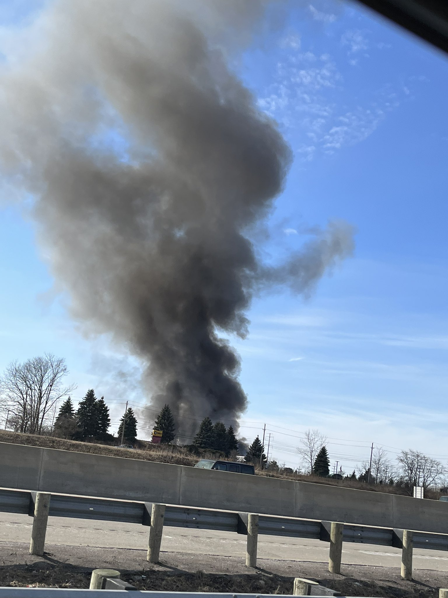 fox8news on Twitter "SkyFOX is live right now over a massive fire at a