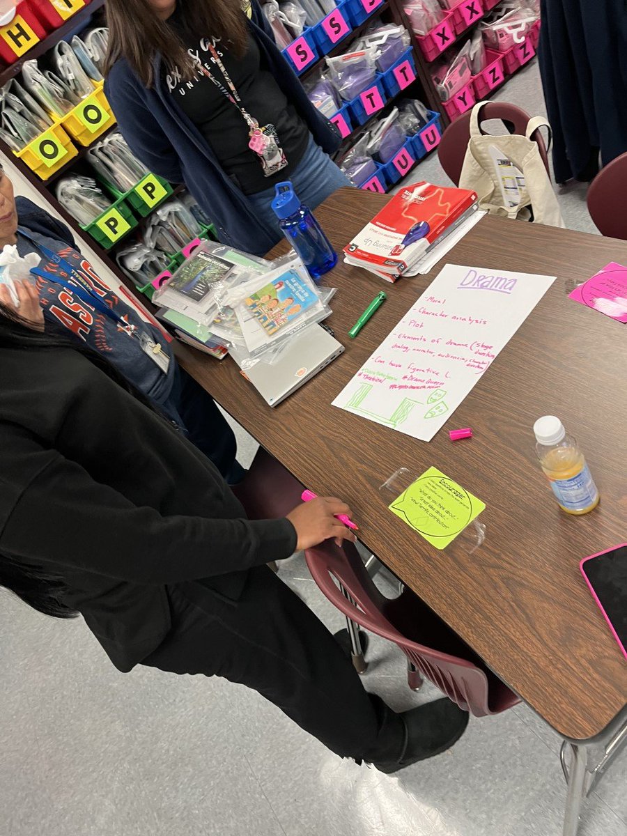 Thank you for allowing me to lead <a href="/lead4ward/">lead4ward</a> Rockin' Review with <a href="/HisdMarvels/">Marshall_Marvels_HISD</a> RLA teachers &amp; to the teachers &amp; leaders for taking the time to participate today &amp; for engaging in work &amp; creating plans that will make a positive impact on our scholars' academic achievement!