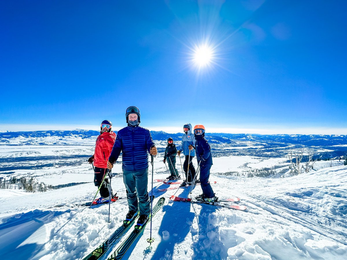 devintweed's tweet image. Top of the Headwall.  #jhdreaming #jacksonhole