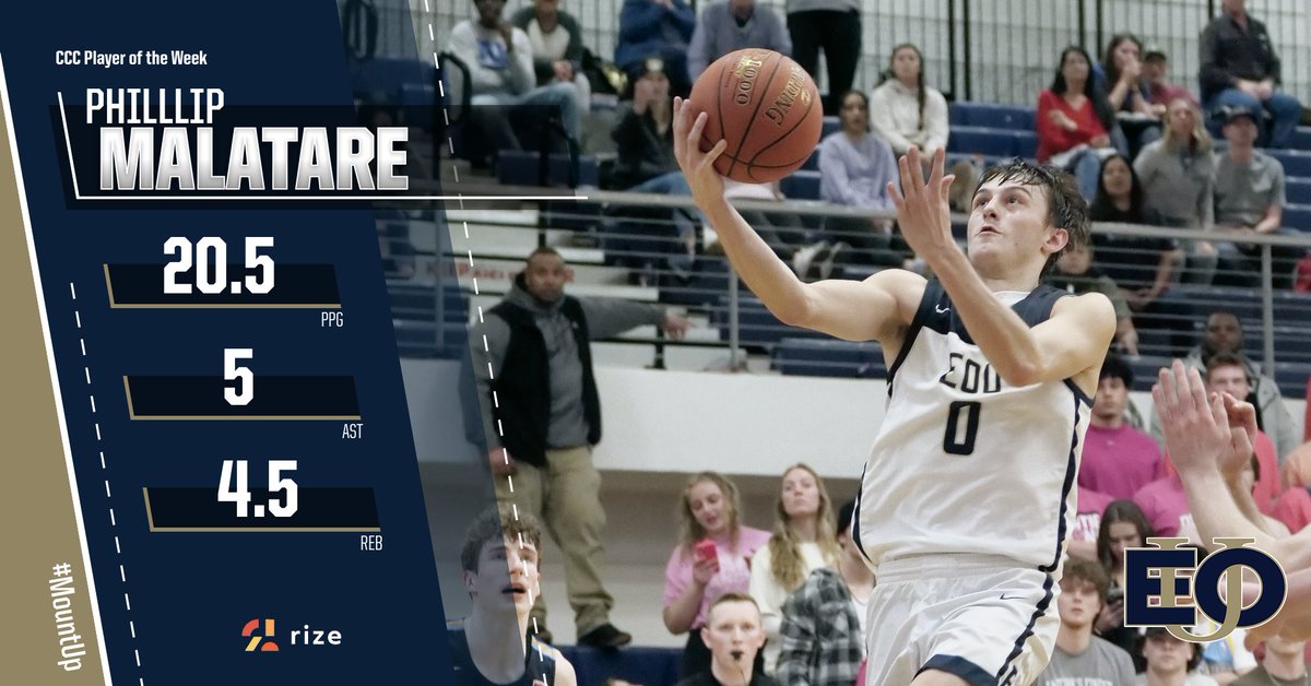 EOUAthletics's tweet photo. Another big weekend of Mountie performances!
@eouxctf's Maggie Ledbetter, Israel Miles, and Hunter Nichols earned track and field athlete of the week honors!
@EouHoops's Phillip Malatare earned men's basketball player of the week honors!
#MountUp | #TheEasternEdge https://t.co/UYlIUJ5eyC