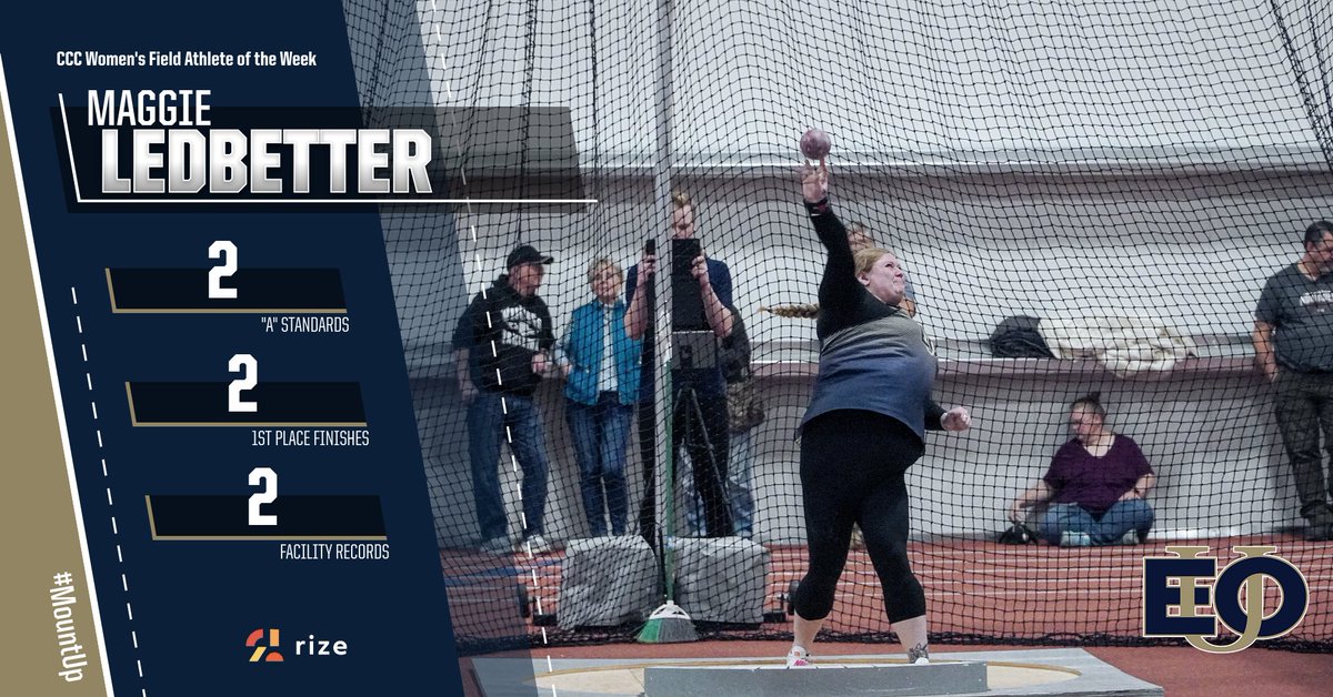 EOUAthletics's tweet photo. Another big weekend of Mountie performances!
@eouxctf's Maggie Ledbetter, Israel Miles, and Hunter Nichols earned track and field athlete of the week honors!
@EouHoops's Phillip Malatare earned men's basketball player of the week honors!
#MountUp | #TheEasternEdge https://t.co/UYlIUJ5eyC