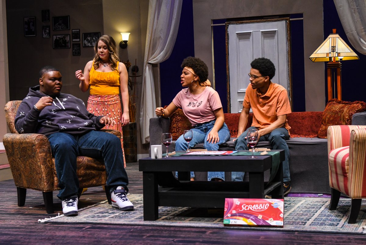EMUTheatre's tweet photo. Congratulations to the company of "Stick Fly" on such a successful show run! We want to thank all of you friends and Mayor Nicole Brown for joining us this last weekend! Production photos by Randy Mascharka.
#EMUTheatre #StickFly #Legacy #Closed #MayorNicoleBrown https://t.co/B9ji0C73v1