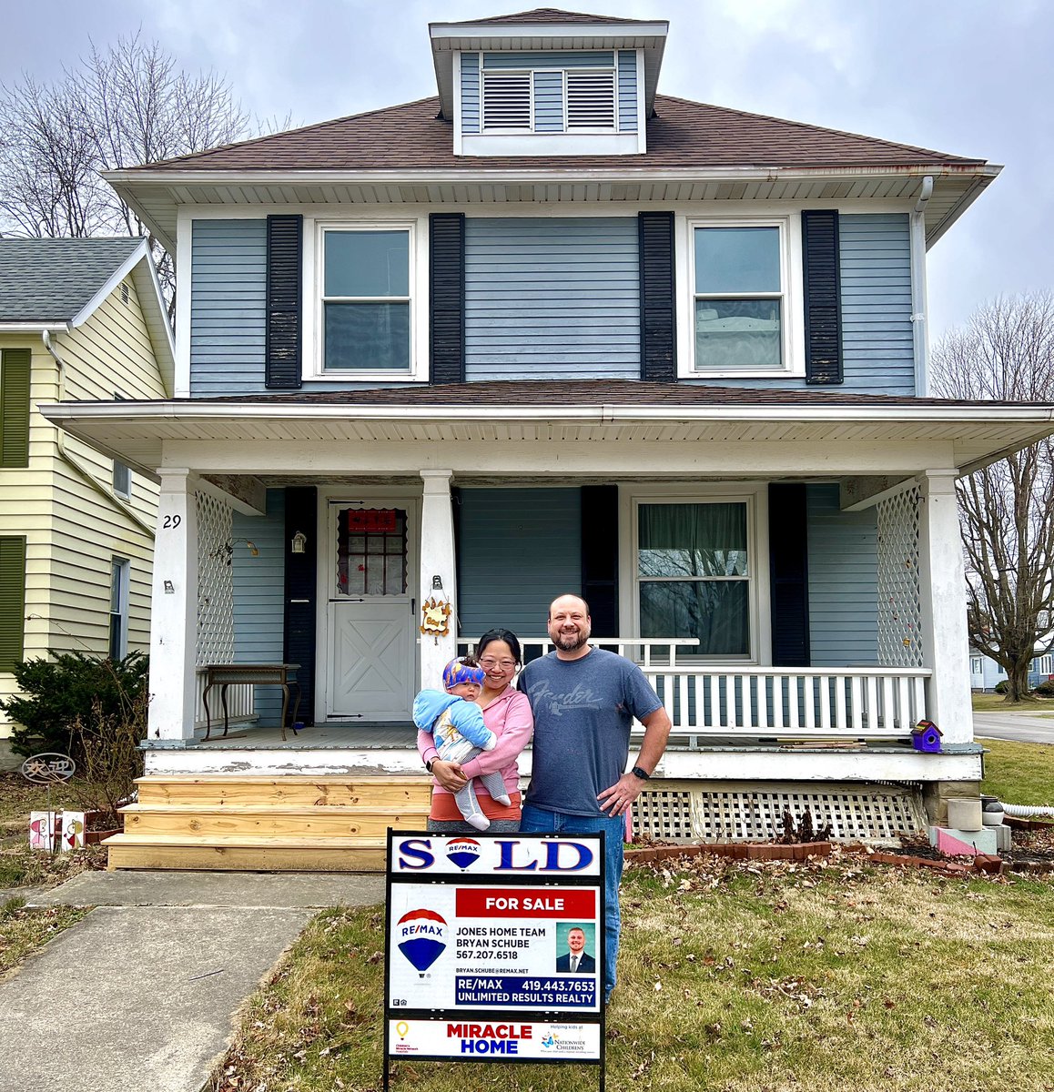 BschubeREMAX's tweet photo. Congratulations to Christopher and Tina Knable!!! Thank you for being such great clients to work with and trusting us with the sale of your home. #forthekids #remax4kids #remaxhustle #nobodysellsmore #sellyeah #remaxabove #whyremax https://t.co/O0ePc818im