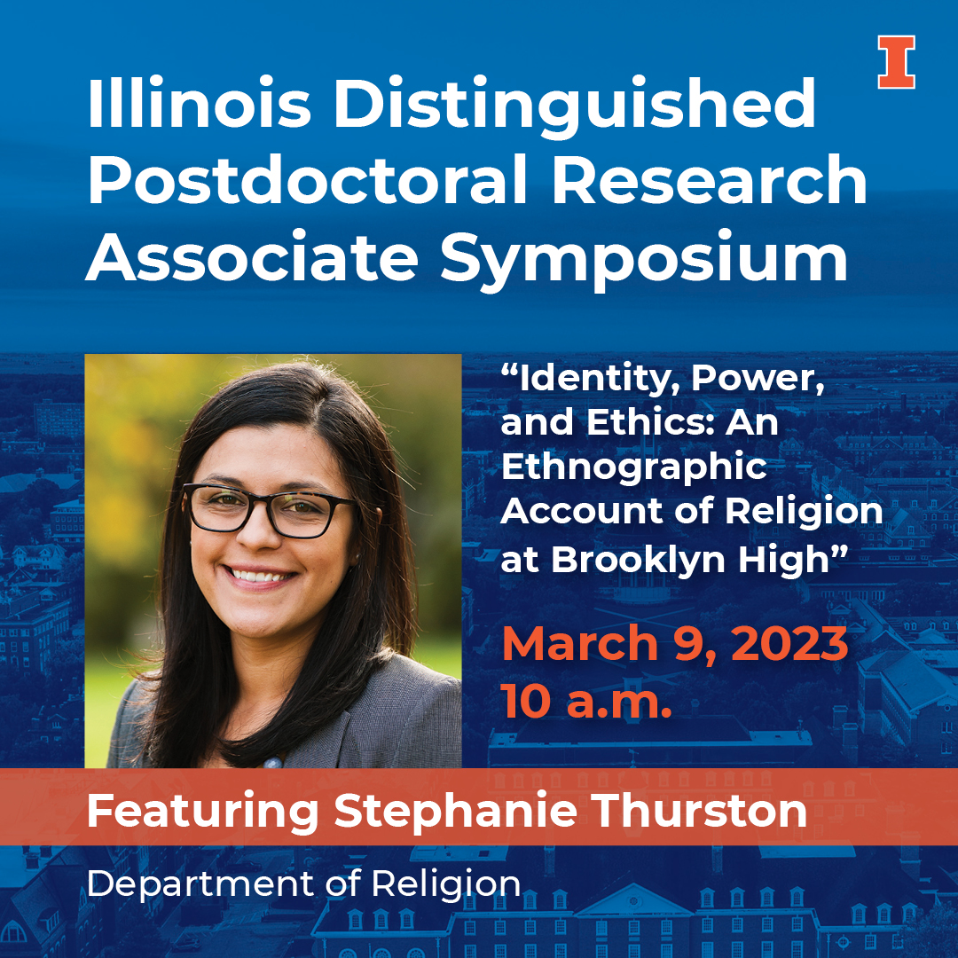 Join the Office of the Vice Chancellor for Diversity, Equity &amp; Inclusion and the DRIVE Committee for the Illinois Distinguished Postdoctoral Fellowship Annual Symposium on March 9, 2023. Registration is available through the webpage.
▶️tinyurl.com/2nk247mf