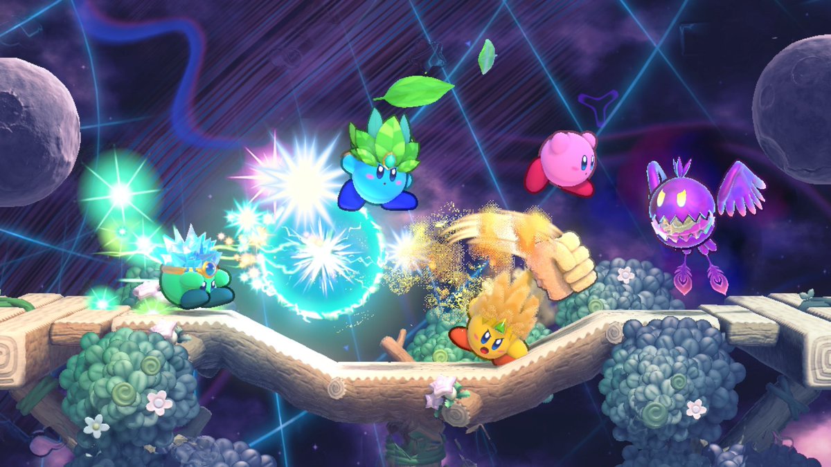 NintendoAmerica's tweet photo. A free #Kirby's Return to Dream Land Deluxe Demo is available now in #NintendoSwitch #eShop!

Play through specially arranged stages, subgames, and try out the new Sand Copy Ability!

https://t.co/2ODrzKhrKq https://t.co/ssM4Cvursz
