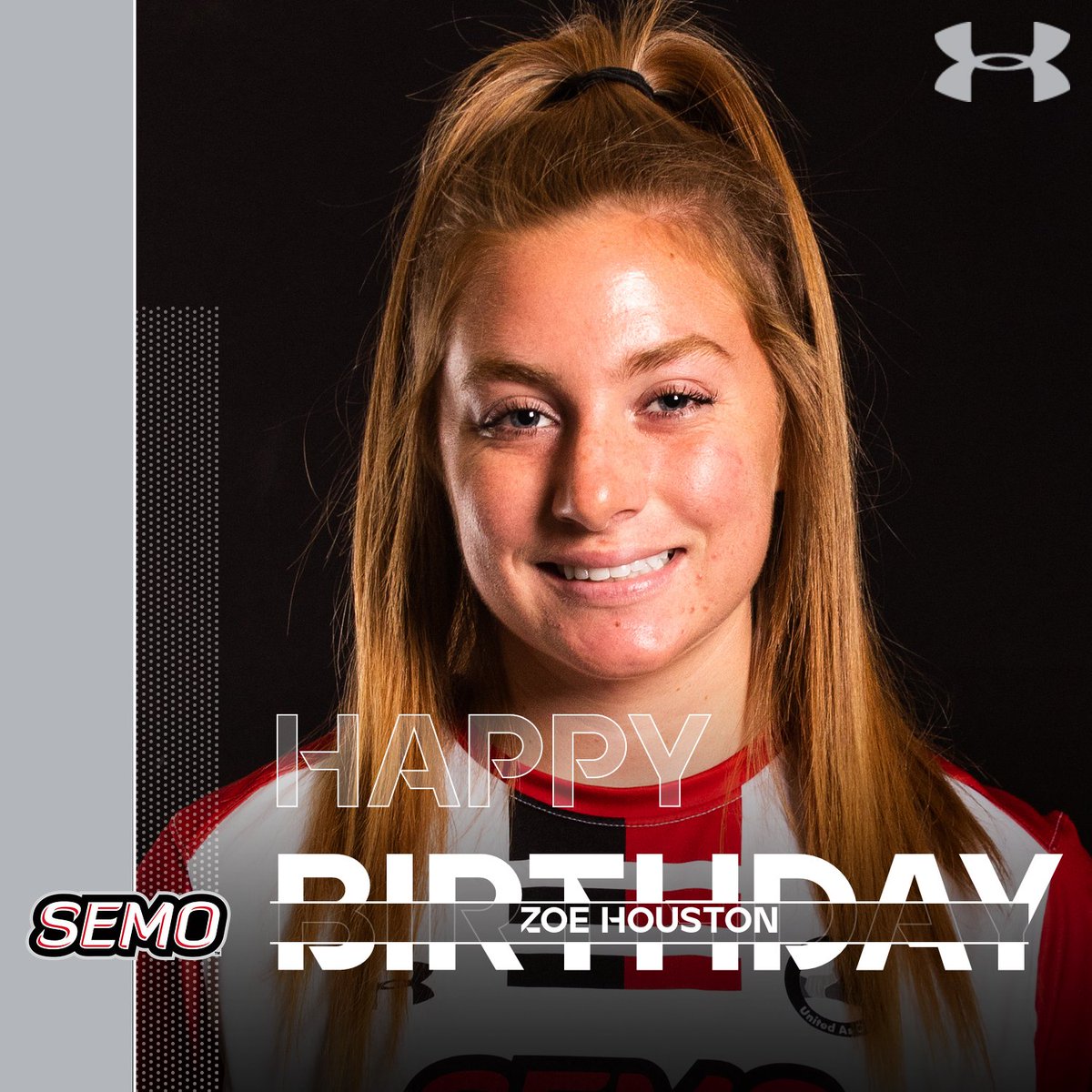 SEMOSoccer's tweet image. Happy Birthday to our St. Charles, Missouri freshman midfielder, Zoe Houston!! 😁

#LetsSoar!