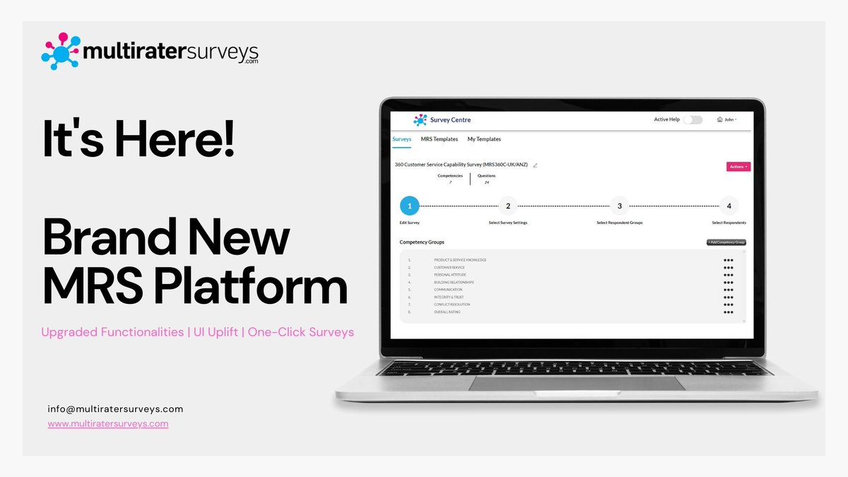 SurveyMRS's tweet photo. IT’S HERE! 🎉

We’re talking about a MASSIVE uplift to our user interface, bringing you a more cohesive survey platform with all the bells and whistles. 

Don’t just believe our word for it… test it out yourself:

https://t.co/pm7MQLFG1A https://t.co/j7LBnzpUGH