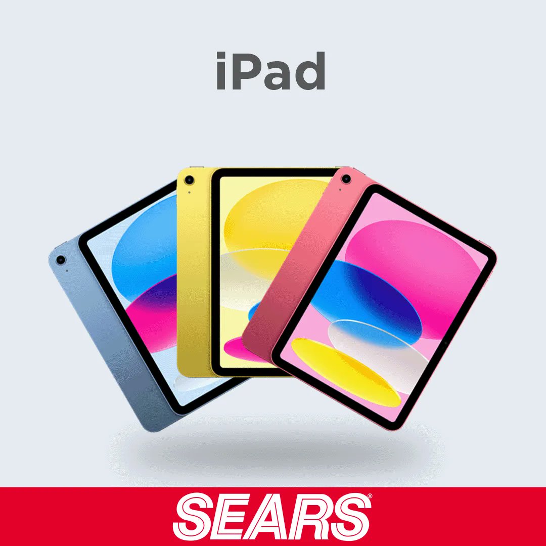 searsmexico's tweet photo. Conoce la nueva generación de #iPads completamente rediseñados. ¡Visítanos! ✨👉https://t.co/mOu5z2RMCG https://t.co/mOE6yVhb7t