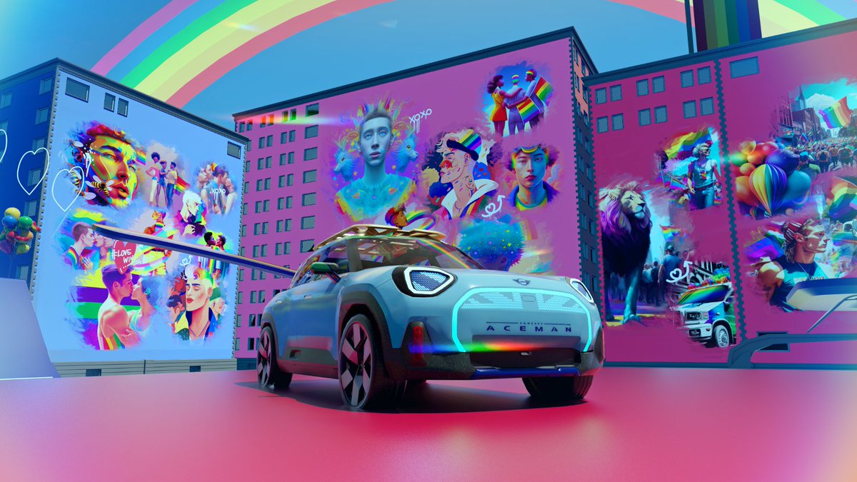 Welcome to Pride Park! As a proud supporting partner of @sydworldpride, we've given the MINIverse a BIG LOVE treatment to celebrate our colourful global community. 

Follow the rainbow to explore: bit.ly/3jZzM3T 

#MINIverse #SydneyWorldPride #BIGLOVESTORY